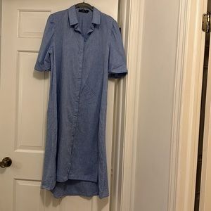 Pomander place linen dress from Tuckernuck